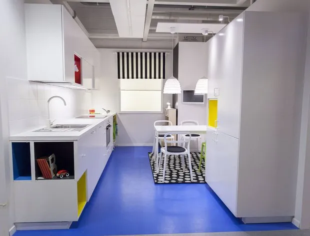 照片:现代风格厨房与餐厅,技巧 - 我们网站上的照片