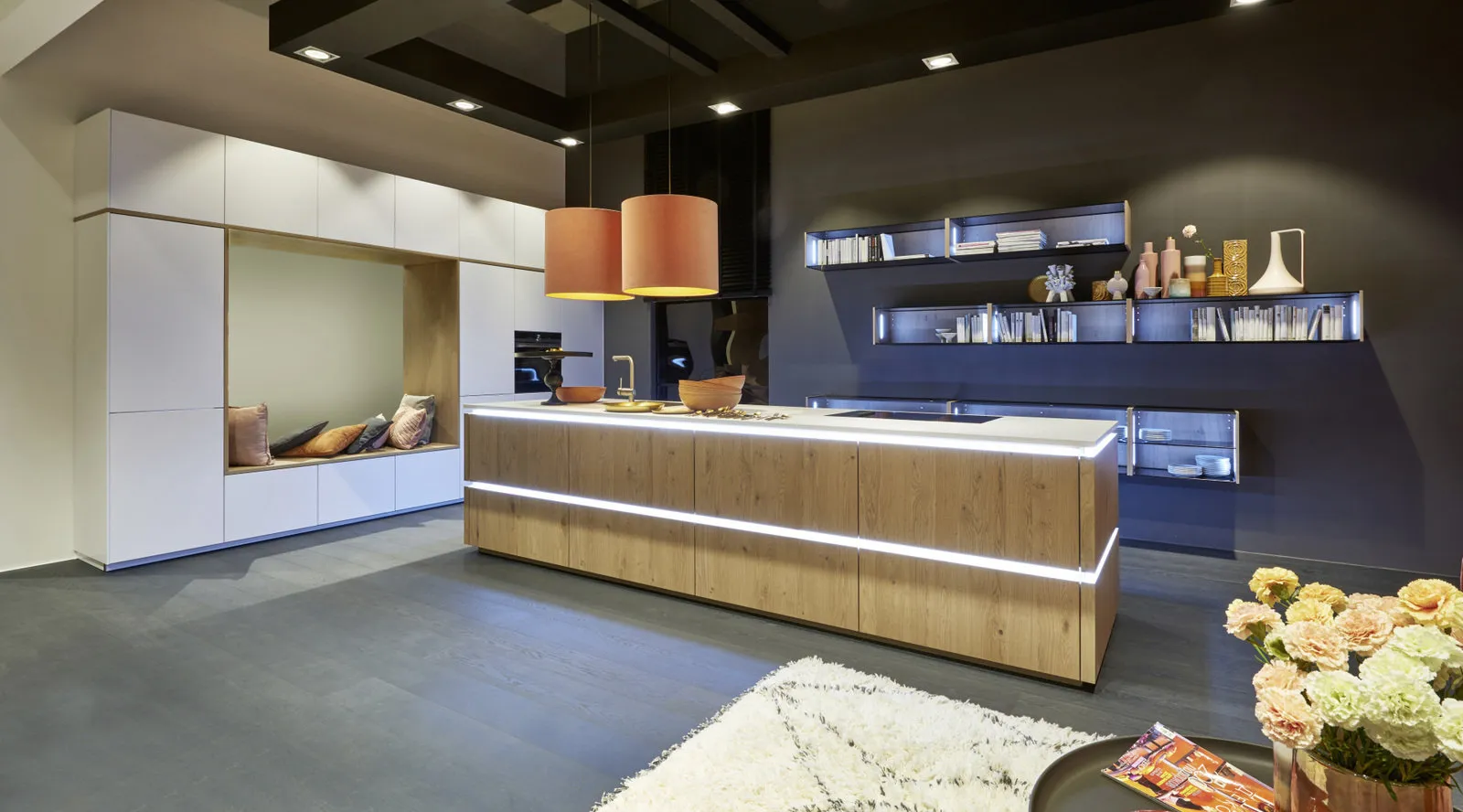 照片:极简厨房和餐厅,Nolte,Nolte Küchen,Nolte Kuchen,特殊项目,厨房用品,Wow,Wow-Effect – 我们网站上的照片