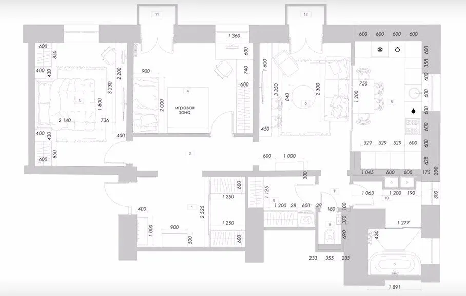 Foto: en estilo , Cocina y comedor, Reforma, Estalinismo, Ekaterina Lyubimkina – fotos en nuestro sitio web