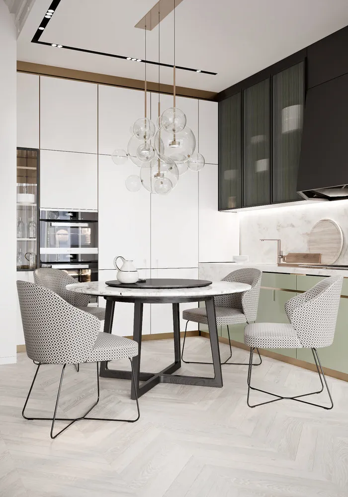 照片：现代风格的厨房和餐厅，技巧，OBI，OBI – 我们网站上的照片