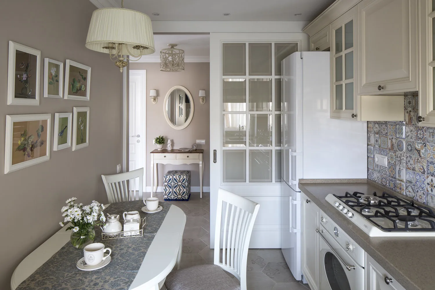 Fotografía: Cocina y comedor en estilo moderno, sala de estar, consejos – fotos en nuestro sitio web