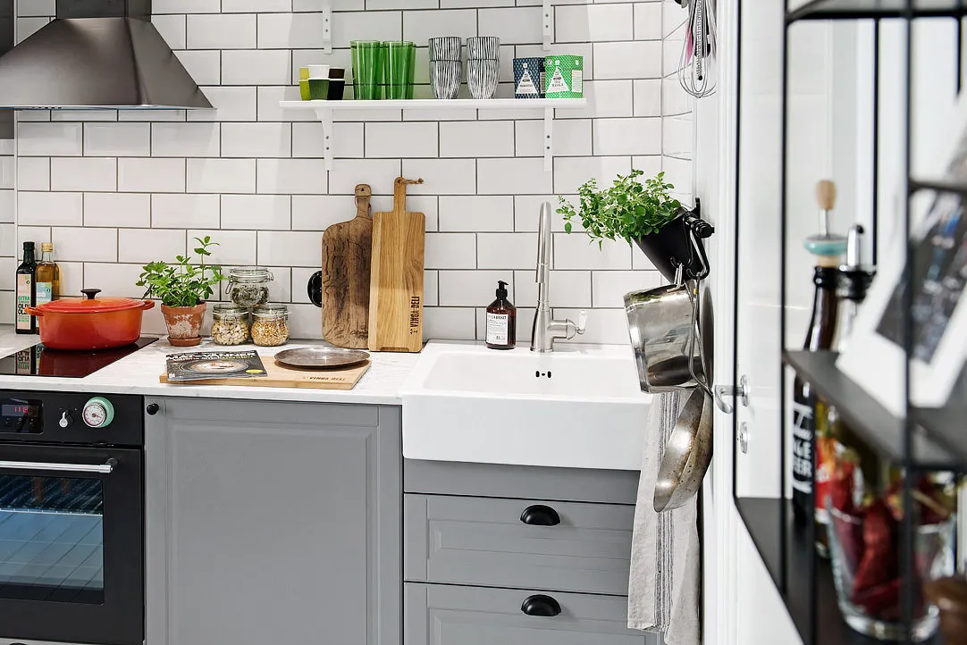 照片:时尚风格,厨房与餐厅,搬迁,完工——我们网站上的照片