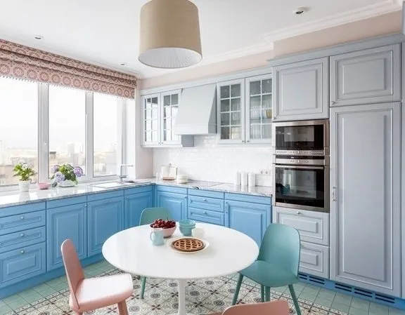 照片:斯堪的纳维亚风格厨房和餐厅,技巧 – 我们网站上的照片