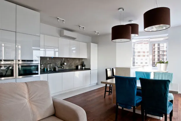 Foto: Wohnzimmer im modernen Stil, Tipps – Fotos auf unserer Website