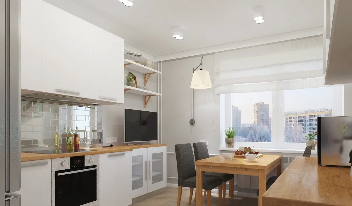 Foto: cocina y comedor en estilo moderno, consejos: fotos en nuestro sitio web