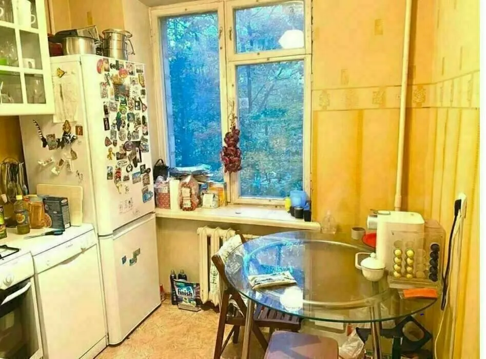 Foto: estilo , Cocina y comedor, Remodelación, remodelación de cocina, cocina pequeña, cocina-comedor, remodelación de krushchyovka, mini-cocina – fotos en nuestro sitio web