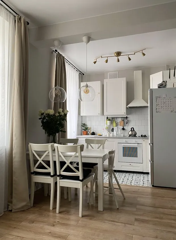 Foto: estilo vintage, Cocina y comedor, Reforma en práctica, reforma por uno mismo – fotos en nuestro sitio web