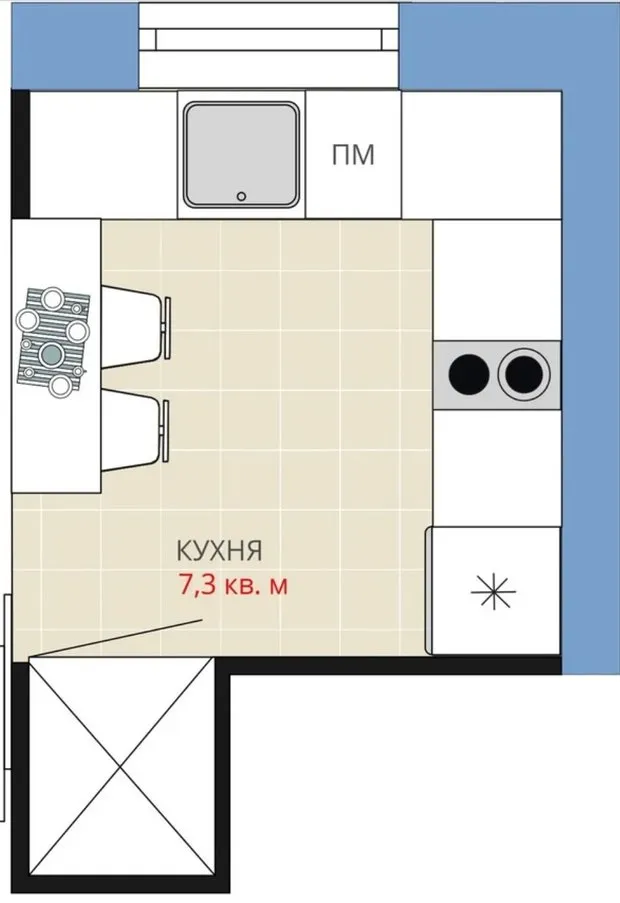 Foto: estilo moderno, Cocina y comedor, Replanificación – foto en nuestro sitio web