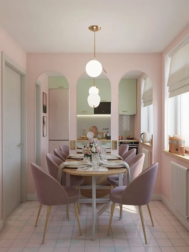 Foto: Cocina y comedor en estilo moderno, Consejos, Хрущевка – fotos en nuestro sitio web