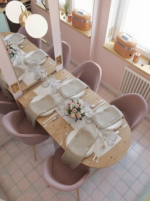 Foto: Cocina y comedor en estilo moderno, Consejos, Хрущевка – fotos en nuestro sitio web