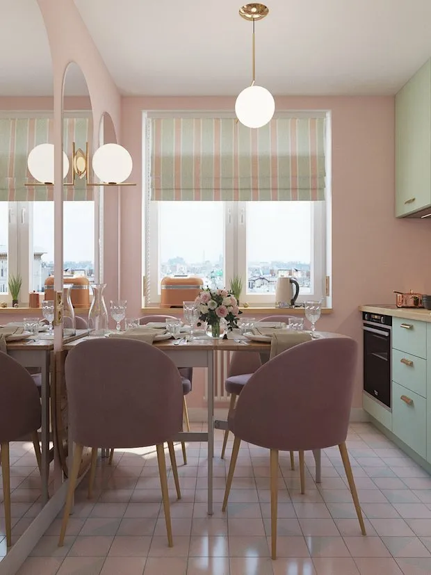 Foto: Cocina y comedor en estilo moderno, Consejos, Хрущевка – fotos en nuestro sitio web