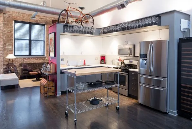 Photo: Kitchen and dining room in Loft style, Relocation, Nolte, Nolte Kitchens, Nolte Baking – photo on our website