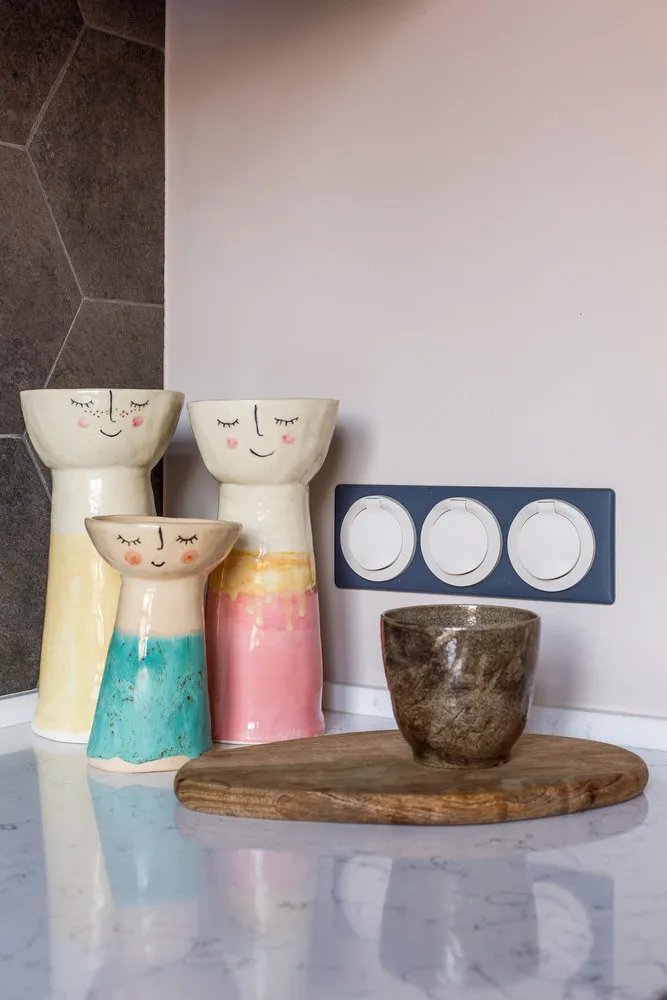 Foto: Decoración en estilo Moderno, Reforma en práctica, Ksénia Meseńtseva, borde de encimera y faldón – foto en nuestro sitio web