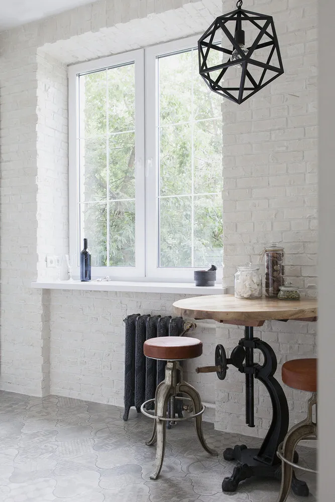 Foto: en estilo , Cocina y comedor, Loft, Apartamento, Consejos, María Dadiani, Khrushchyovka – fotos en nuestro sitio web