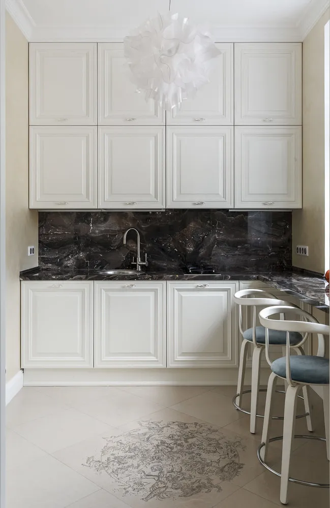 Photo: Kitchen and dining room in Scandinavian style, Tips – photo on our website