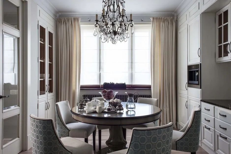 照片:北欧风格厨房与餐厅,技巧 – 我们网站上的照片