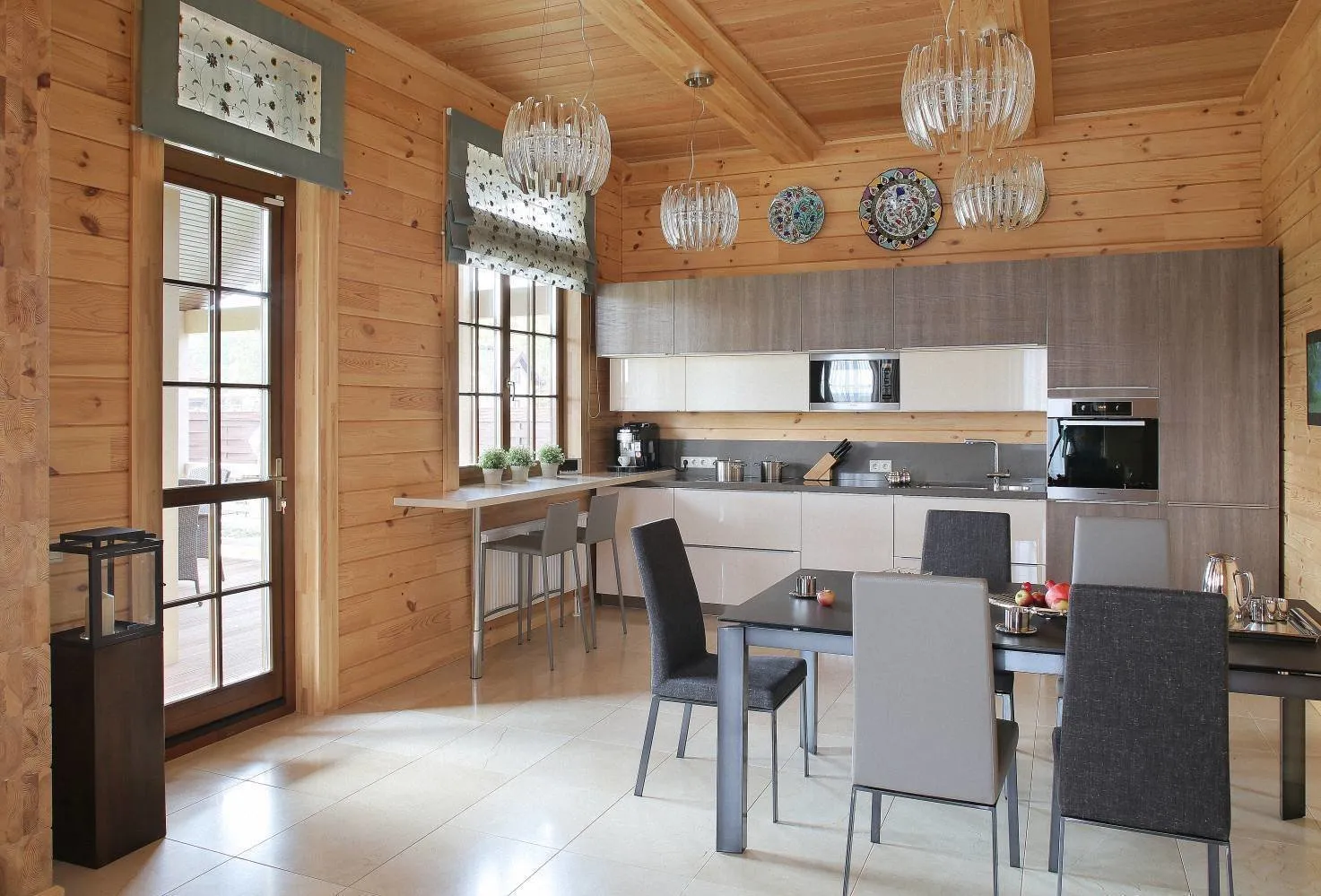 照片:时尚厨房与餐厅,技巧 – 我们网站上的照片