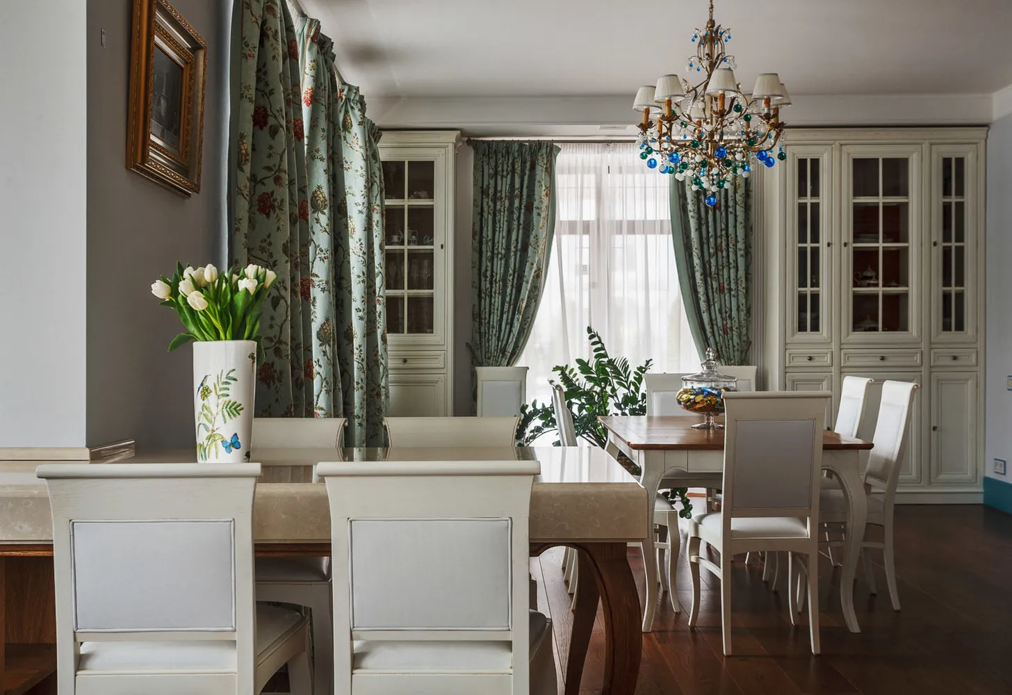 照片:经典风格厨房与餐厅,技巧 – 我们网站上的照片