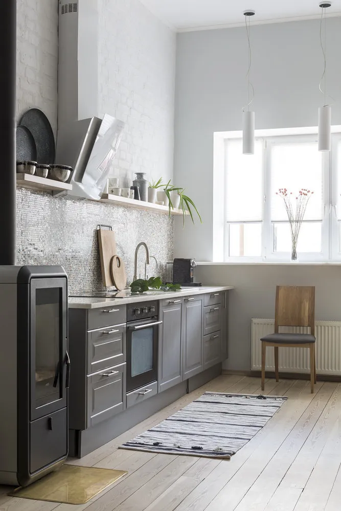 照片:时尚厨房与餐厅,技巧 – 我们网站上的照片