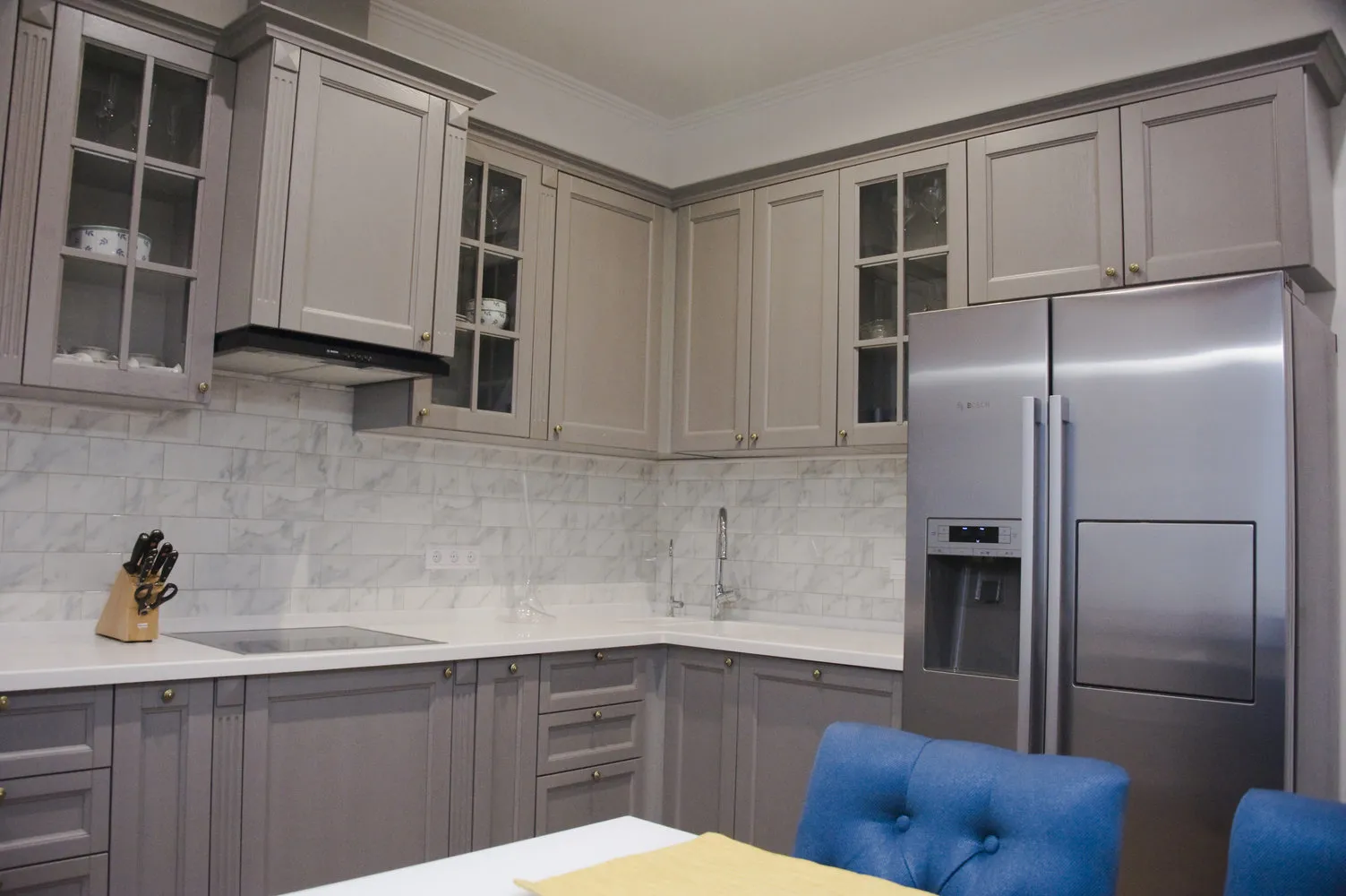 照片:时尚厨房与餐厅,技巧 – 我们网站上的照片