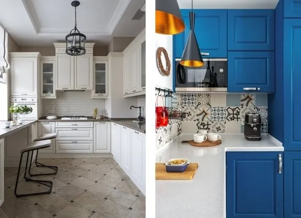 Design: Elena Markina (links), OM Design (rechts)