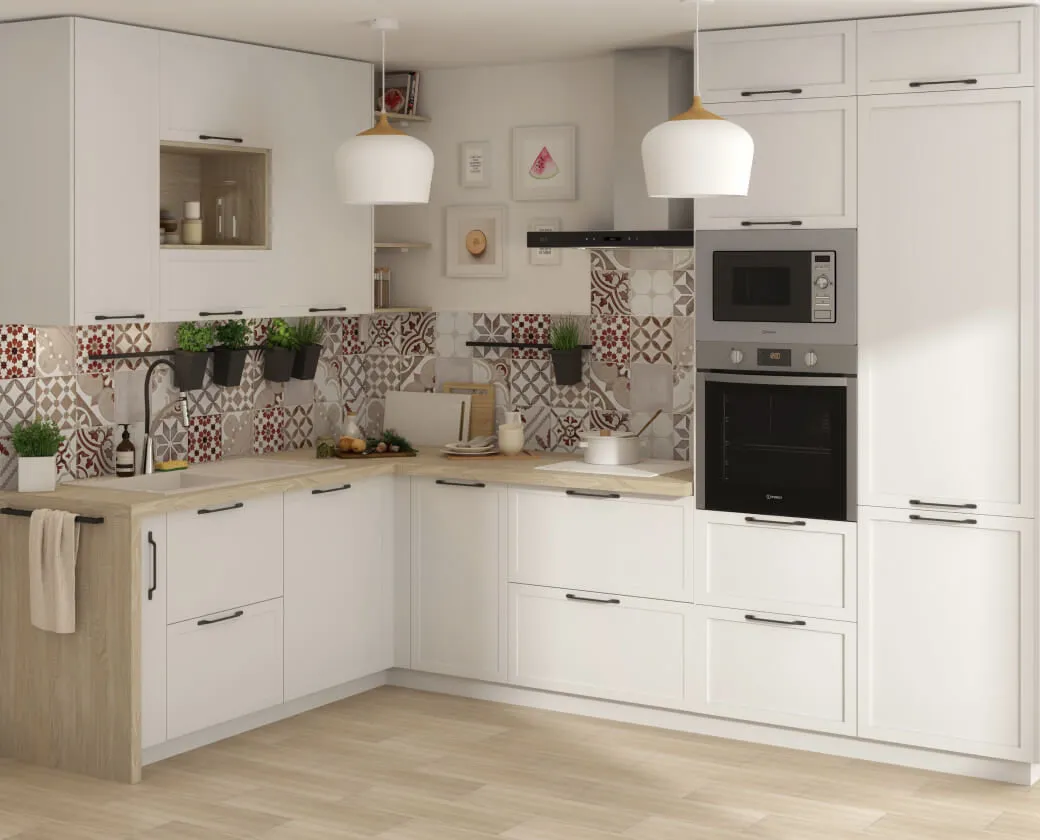 Cuisine 'Newport blanc', Leroy Merlin 