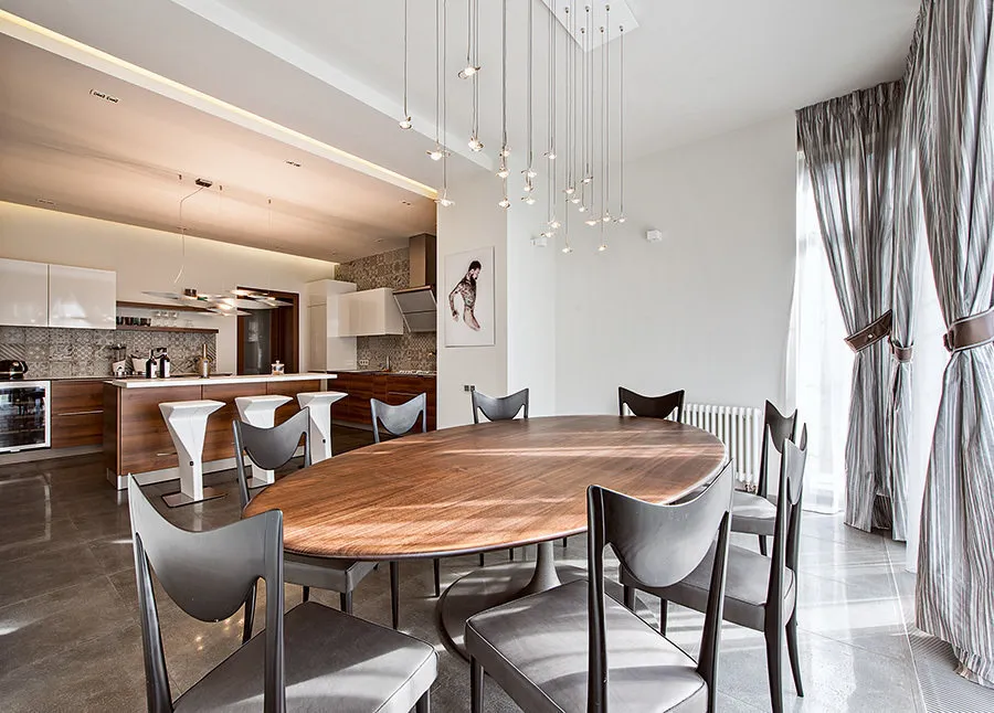 照片:现代厨房和餐厅,技巧——我们网站上的照片