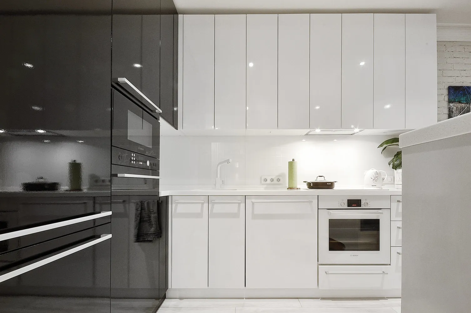 Foto: Küche und Esszimmer im modernen Stil, Tipps – Foto auf unserer Website