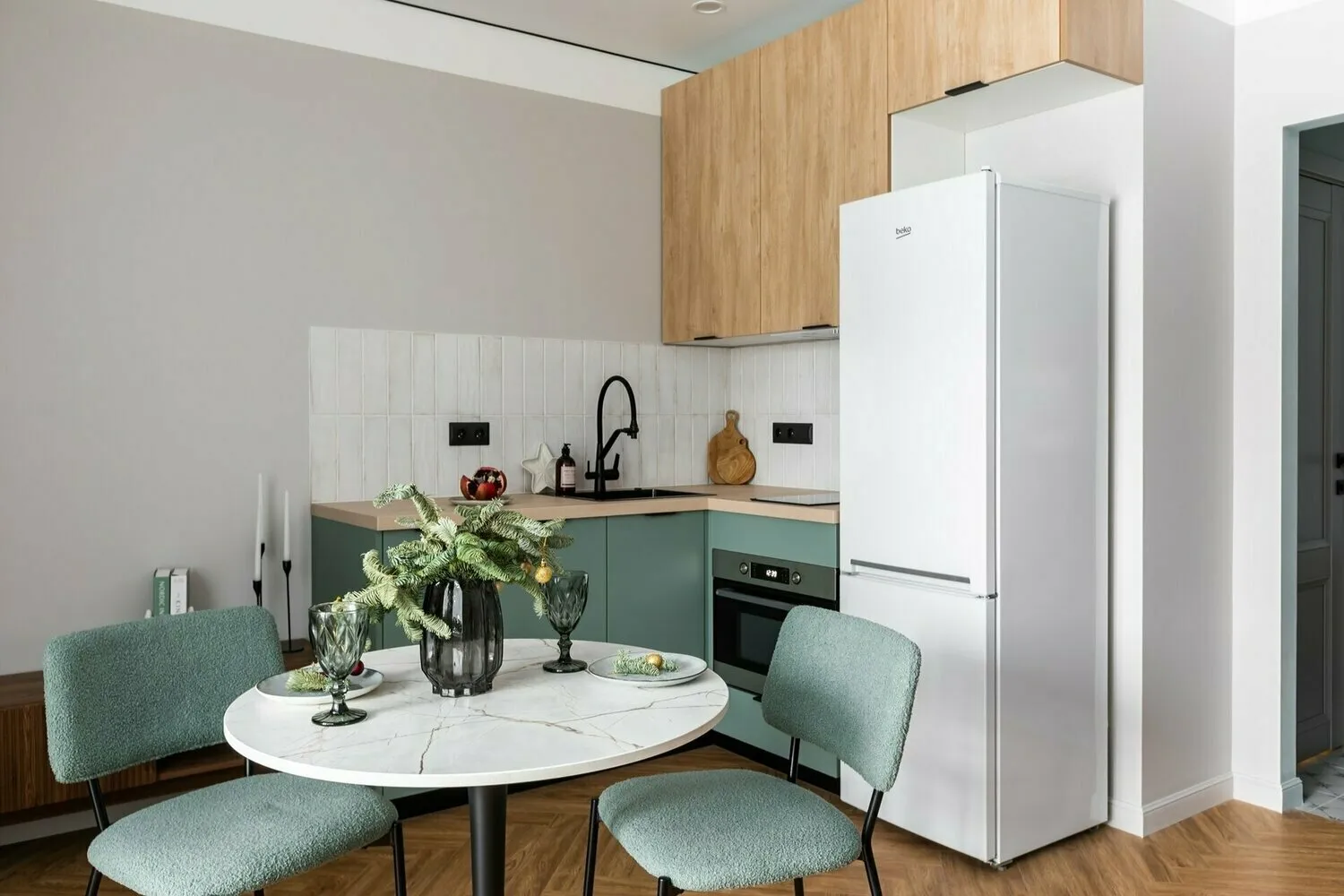 Foto: im Stil , Küche und Esszimmer, Tipps, wie man eine kleine Küche einrichtet, kleine Küche, Küche – Foto auf unserer Website