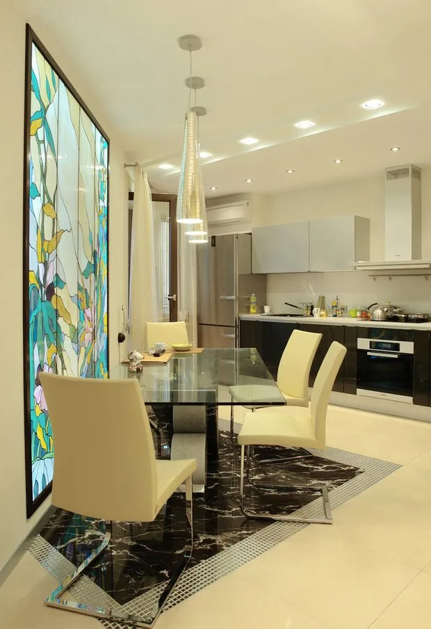 照片:现代厨房和餐厅,技巧——我们网站上的照片