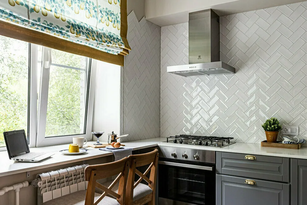 Foto: im Stil , Küche und Esszimmer, Tipps, wie man eine kleine Küche einrichtet, kleine Küche, Küche – Foto auf unserer Website