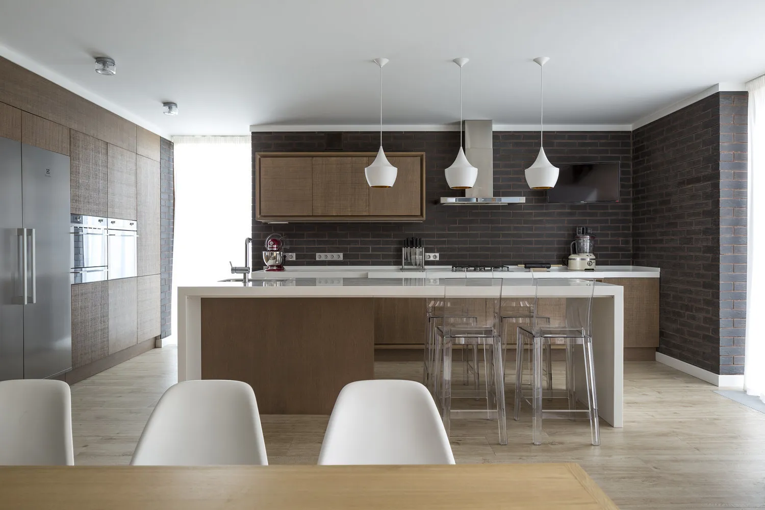 Photo: Kitchen and Dining Room in Modern Style, Tips – photos on our website