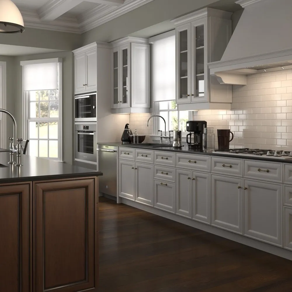 照片：经典风格厨房与餐厅，技巧 – 我们网站上的照片