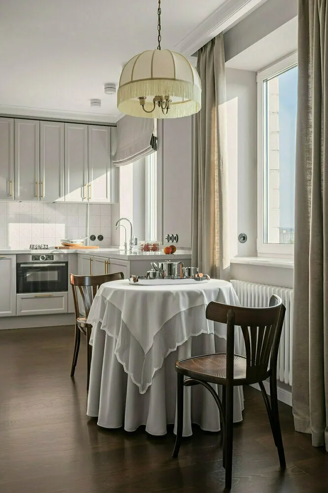 Foto: estilo moderno, Cocina y comedor, Apartamento, Casa, Estilo de habitación, Estilo decorativo, Diseño de interiores, Consejos, cómo decorar el interior de una cocina, diseño de cocina, cocina escandinava, ergonomía de cocina, cocina sin armarios, reforma económica, reforma de cocina por uno mismo, reforma de cocina en fin de semana, reforma de cocina por 100 mil rublos, cocina de 6 metros, cocina escandinava, cocina de 6 metros, reforma económica de cocina – fotos en nuestro sitio web