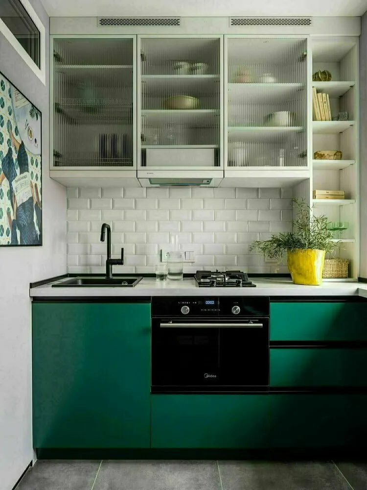 Foto: estilo moderno, Cocina y comedor, Apartamento, Casa, Estilo de habitación, Estilo decorativo, Diseño de interiores, Consejos, cómo decorar el interior de una cocina, diseño de cocina, cocina escandinava, ergonomía de cocina, cocina sin armarios, reforma económica, reforma de cocina por uno mismo, reforma de cocina en fin de semana, reforma de cocina por 100 mil rublos, cocina de 6 metros, cocina escandinava, cocina de 6 metros, reforma económica de cocina – fotos en nuestro sitio web