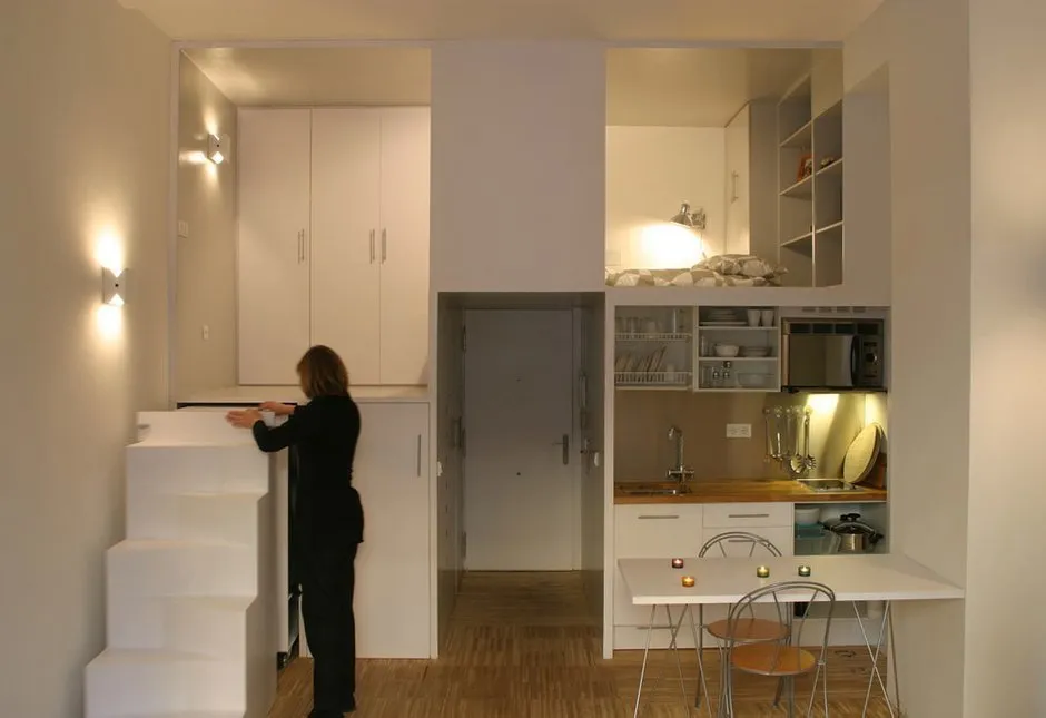 Photo: in style , Apartment, Studio, Tips, compact living, up to 40 sq. m, effective zoning – photo on our website