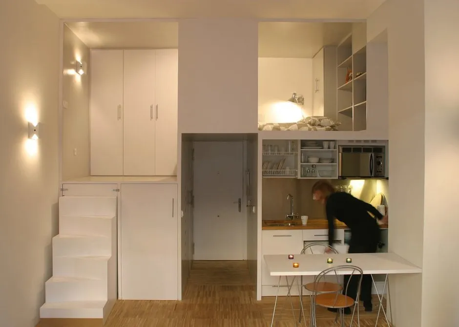 Photo: in style , Apartment, Studio, Tips, compact living, up to 40 sq. m, effective zoning – photo on our website