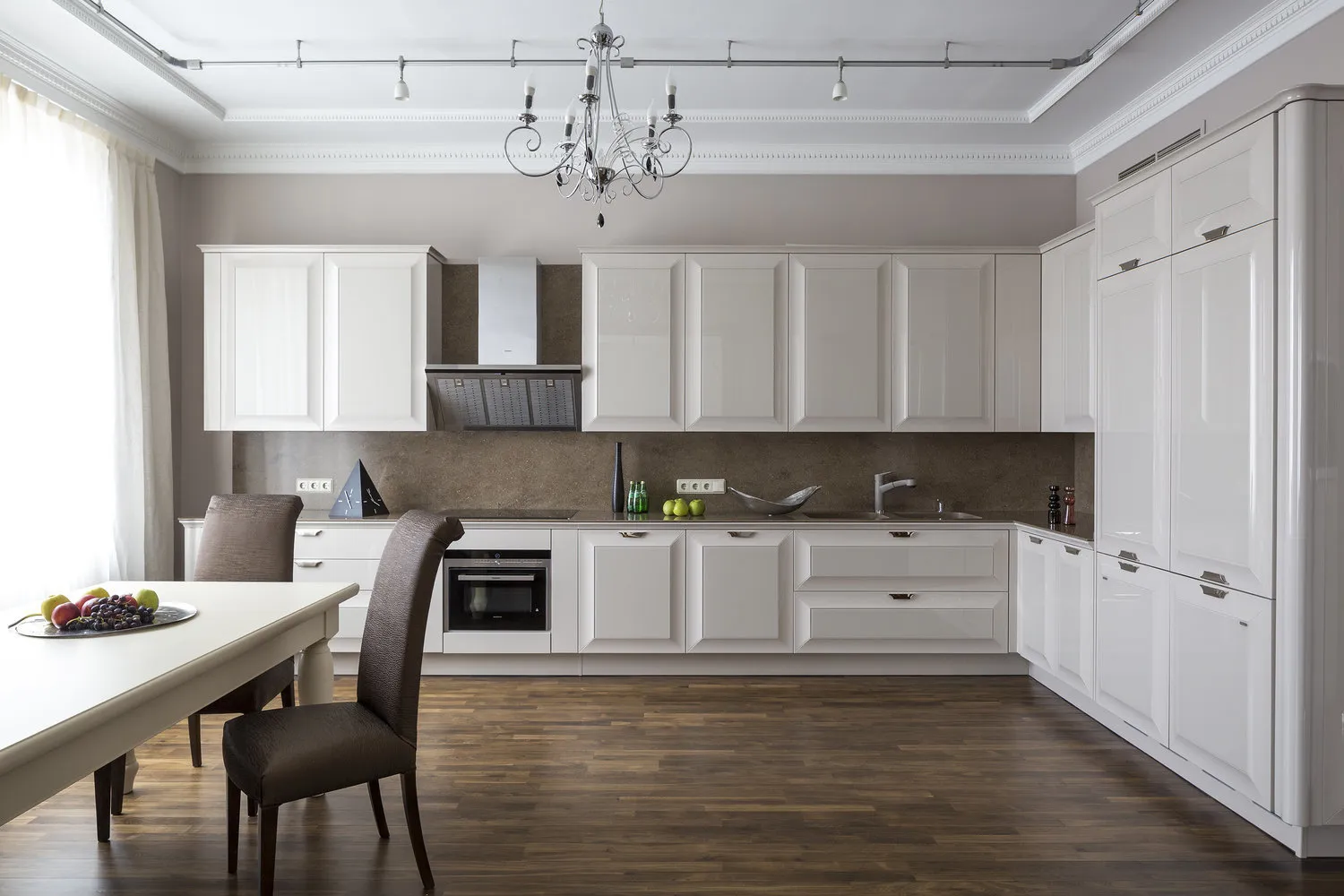 Fotografía: Cocina y comedor en estilo moderno, Decoración de interiores, enciclopedia_de_cocina – fotos en nuestro sitio
