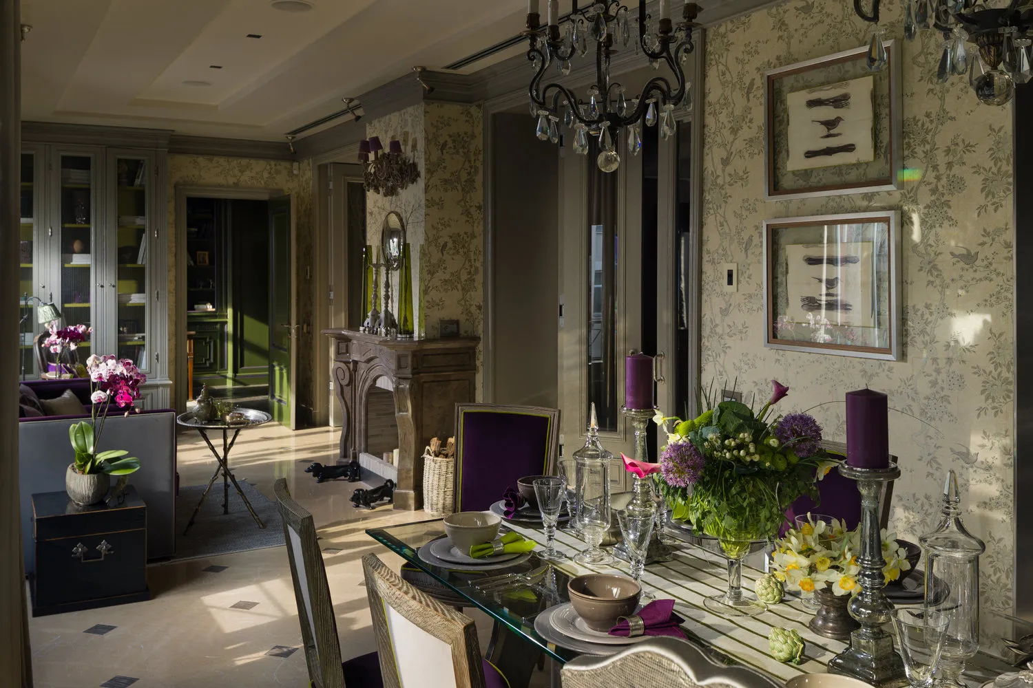 Fotografía: Cocina y comedor en estilo clásico, Apartamento, Proyecto de la semana, Kiev, Stalynka, 4 habitaciones o más, Más de 90 metros cuadrados, Alexandrina Lukach, Intemporary Design Studio – foto en nuestro sitio web