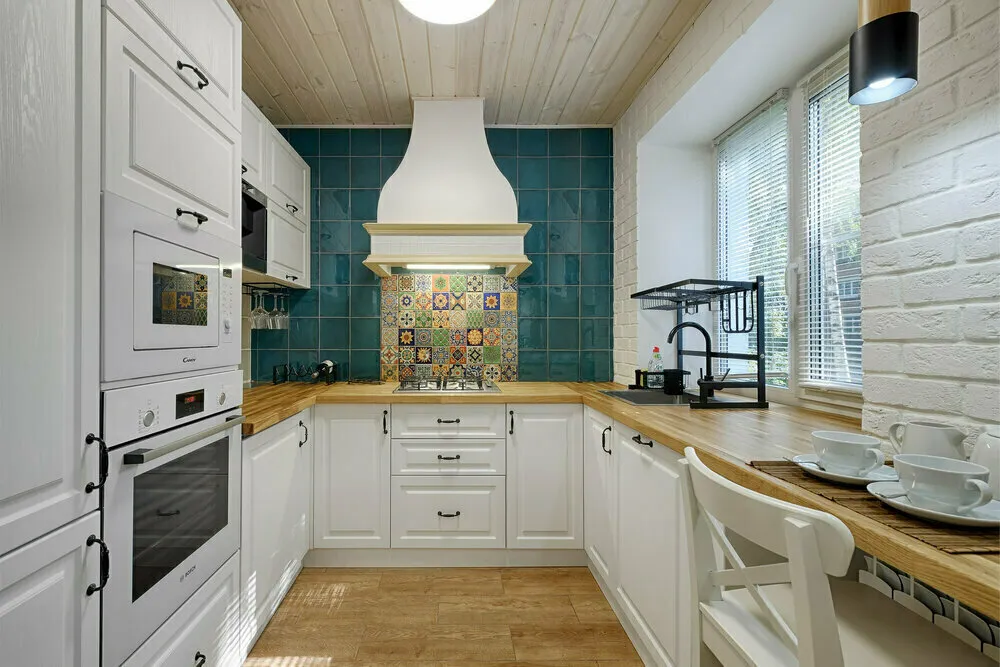 Foto: estilo moderno, Cocina y comedor, Apartamento, Casa, Estilo de habitación, Estilo decorativo, Diseño de interiores, Consejos, cómo decorar el interior de una cocina, diseño de cocina, cocina escandinava, ergonomía de cocina, cocina sin armarios, reforma económica, reforma de cocina por uno mismo, reforma de cocina en fin de semana, reforma de cocina por 100 mil rublos, cocina de 6 metros, cocina escandinava, cocina de 6 metros, reforma económica de cocina – fotos en nuestro sitio web