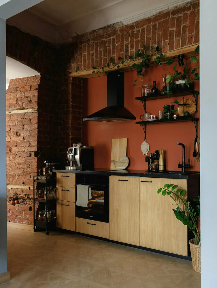 Photo: style, Room Interior, Interior Design, Tips, How to Decorate a Kitchen Interior, Kitchen Interior, Kitchen Design, Kitchen Without Cabinets, Kitchen Without Upper Cabinets, Kitchen 2025, Kitchens Without Upper Cabinets, Kitchen with Shelves – Photo on Our Site