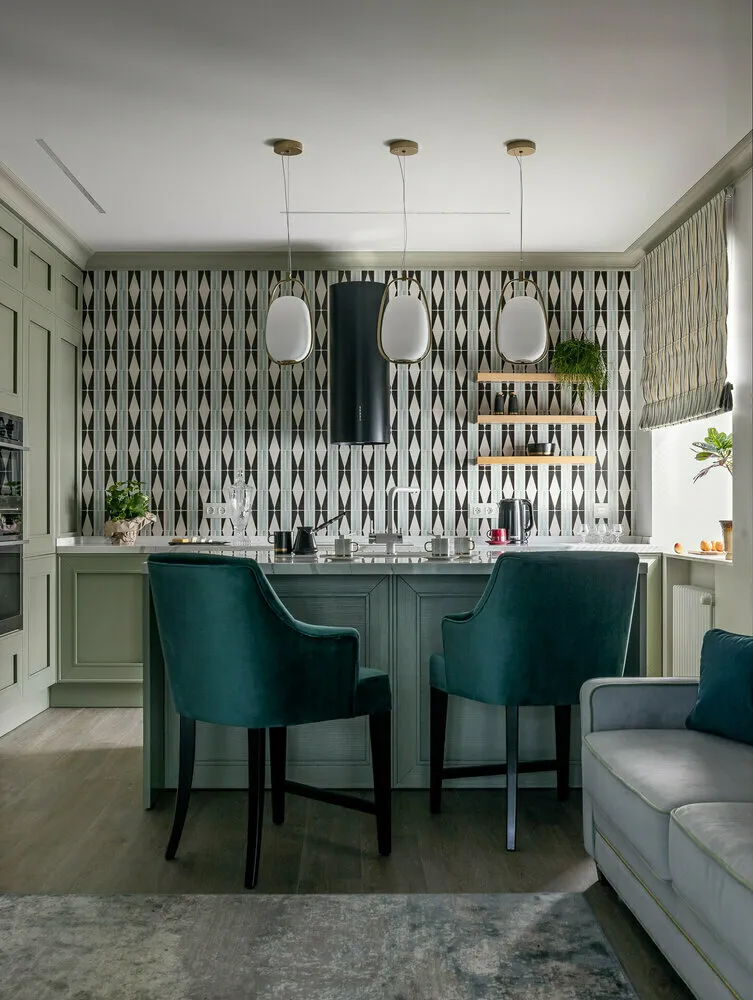 Photo: style, Room Interior, Interior Design, Tips, How to Decorate a Kitchen Interior, Kitchen Interior, Kitchen Design, Kitchen Without Cabinets, Kitchen Without Upper Cabinets, Kitchen 2025, Kitchens Without Upper Cabinets, Kitchen with Shelves – Photo on Our Site