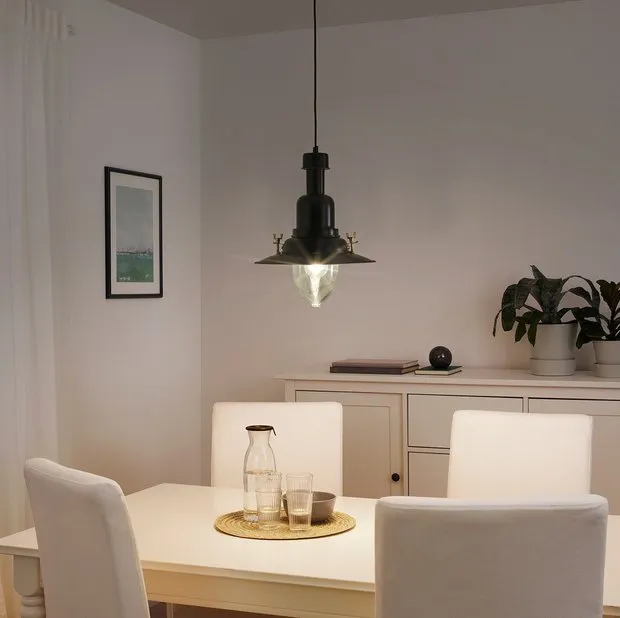 照片:斯堪的纳维亚风格厨房和餐厅,Gid,宜家 – 我们网站上的照片