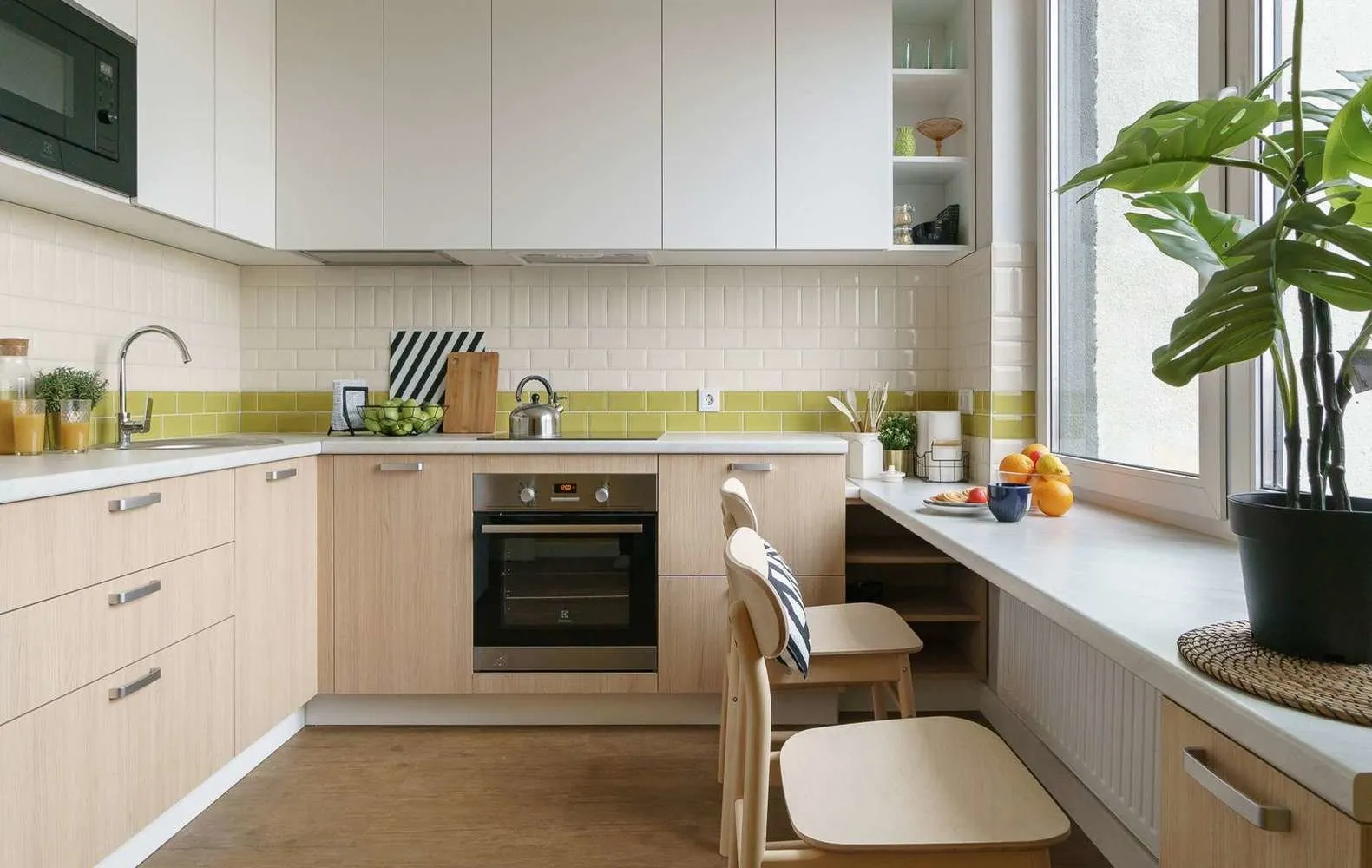 Photo: Kitchen and dining room in Modern style, Gid, Mila Kolpakova, Evgenia Shimkевич, Aiya Design, Alena Erashevich, Alexandra Sakmarova, Nadezhda Rim, Julia Gorbunova – photos on our website