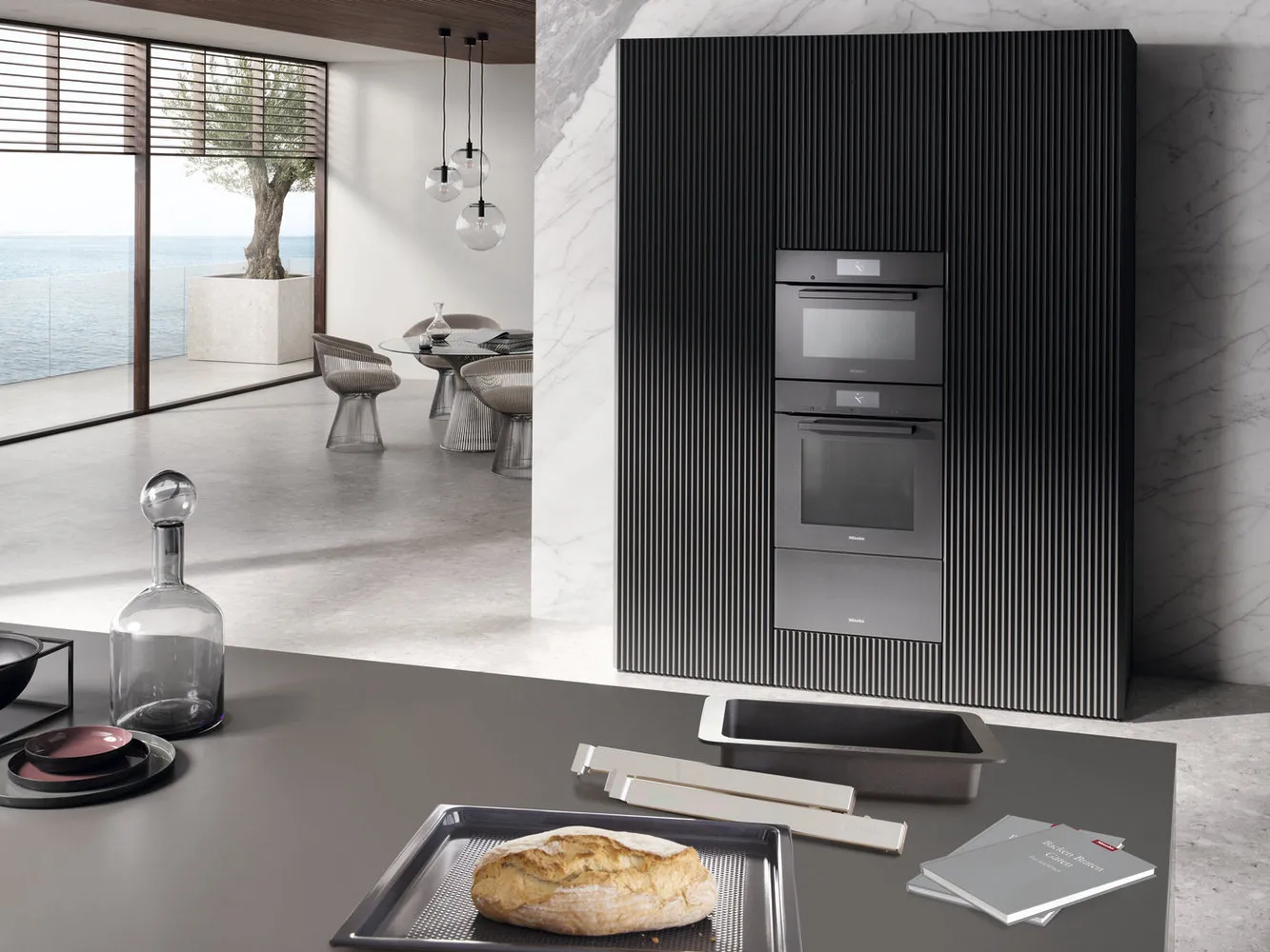 照片：时尚厨房与餐厅，技巧 – 我们网站上的照片