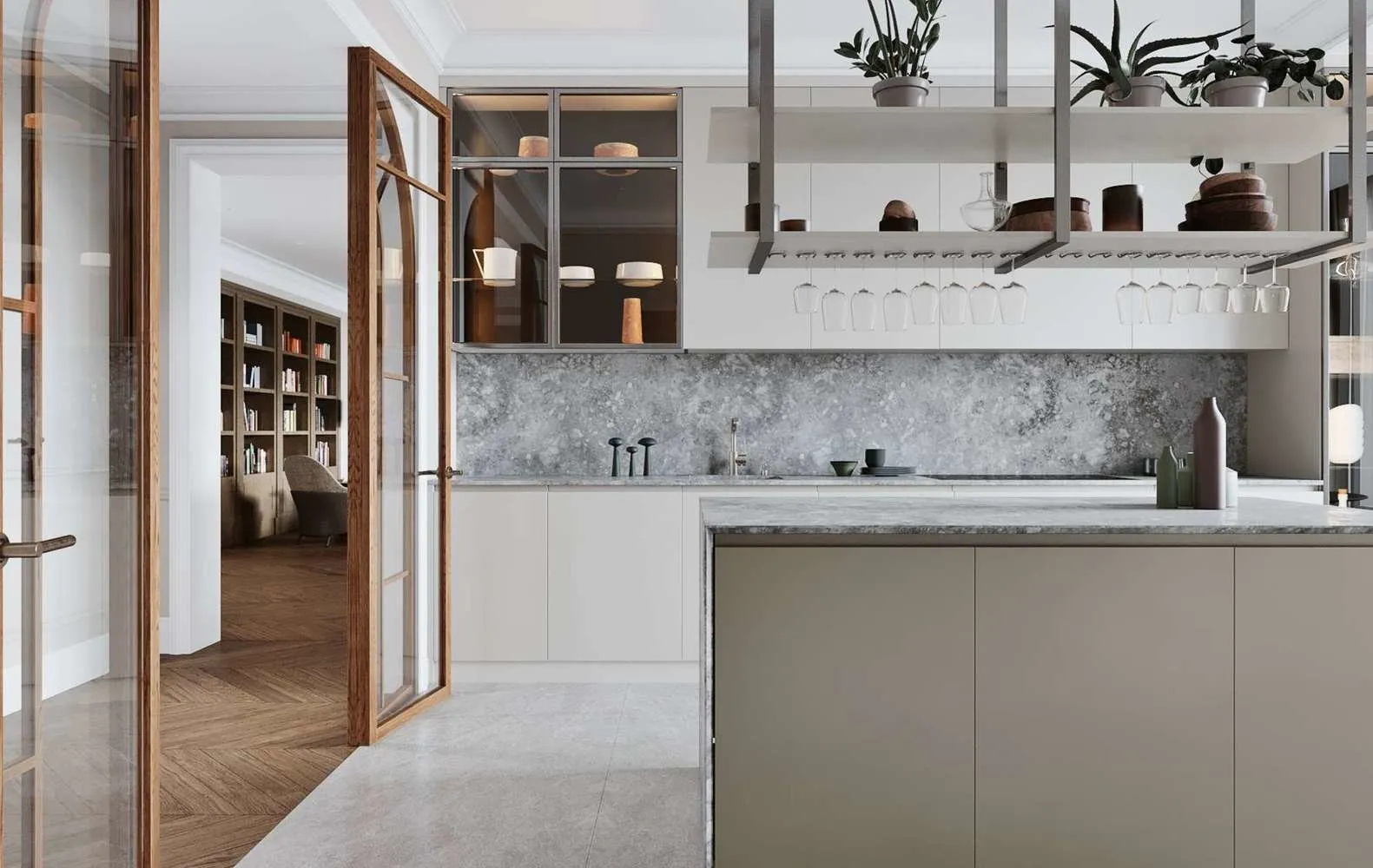 Photo: Kitchen and dining room in Modern style, Gid, Mila Kolpakova, Evgenia Shimkевич, Aiya Design, Alena Erashevich, Alexandra Sakmarova, Nadezhda Rim, Julia Gorbunova – photos on our website