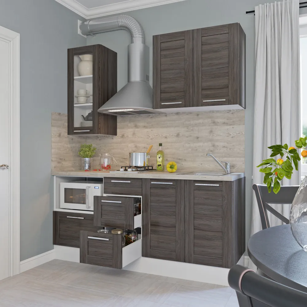 Straight kitchen "Frame", Leroy Merlin