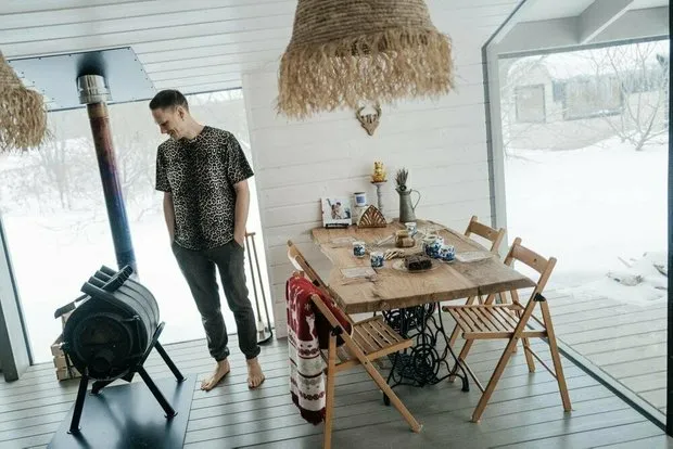 Photo: in style , Kitchen and dining room, Guide, Home and cottage, how to decorate a cottage, cottage houses, kitchen at a cottage, kitchen in a country house – photo on our website