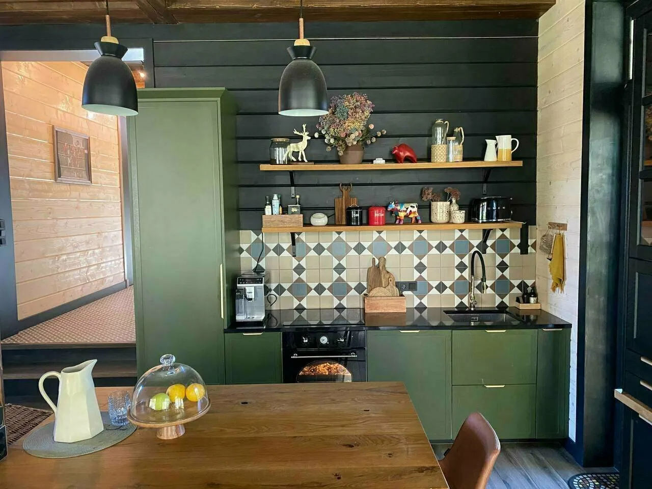 Photo: in style , Kitchen and dining room, Guide, Home and cottage, how to decorate a cottage, cottage houses, kitchen at a cottage, kitchen in a country house – photo on our website