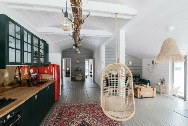 Photo: in style , Kitchen and dining room, Guide, Home and cottage, how to decorate a cottage, cottage houses, kitchen at a cottage, kitchen in a country house – photo on our website